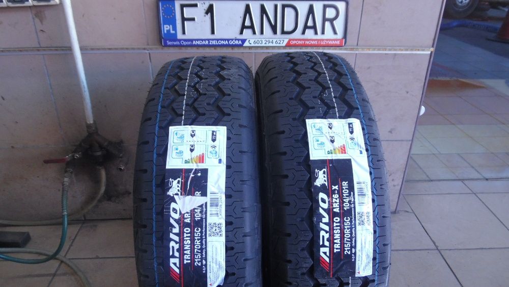 Nowe 215/70R15C ARIVO Transito ARZ6-C - BUS , Nowe Letnie Tanie Opony