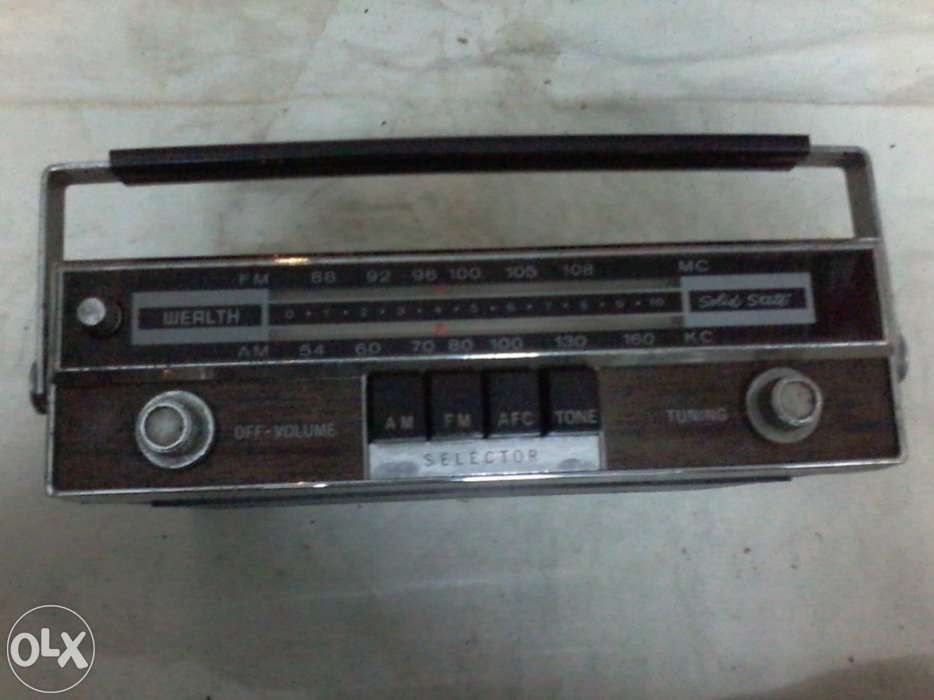 Auto radio vintage c/ gaveta