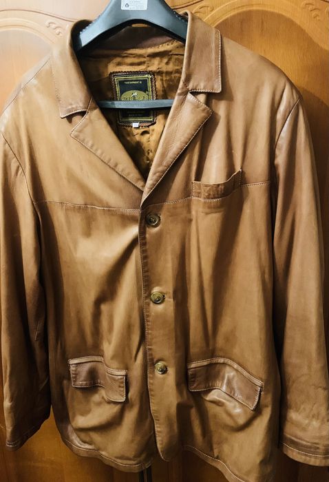 Вінтажна шкіряна куртка douglas italy