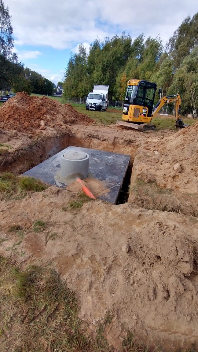 Usługi minikoparka wywrotka