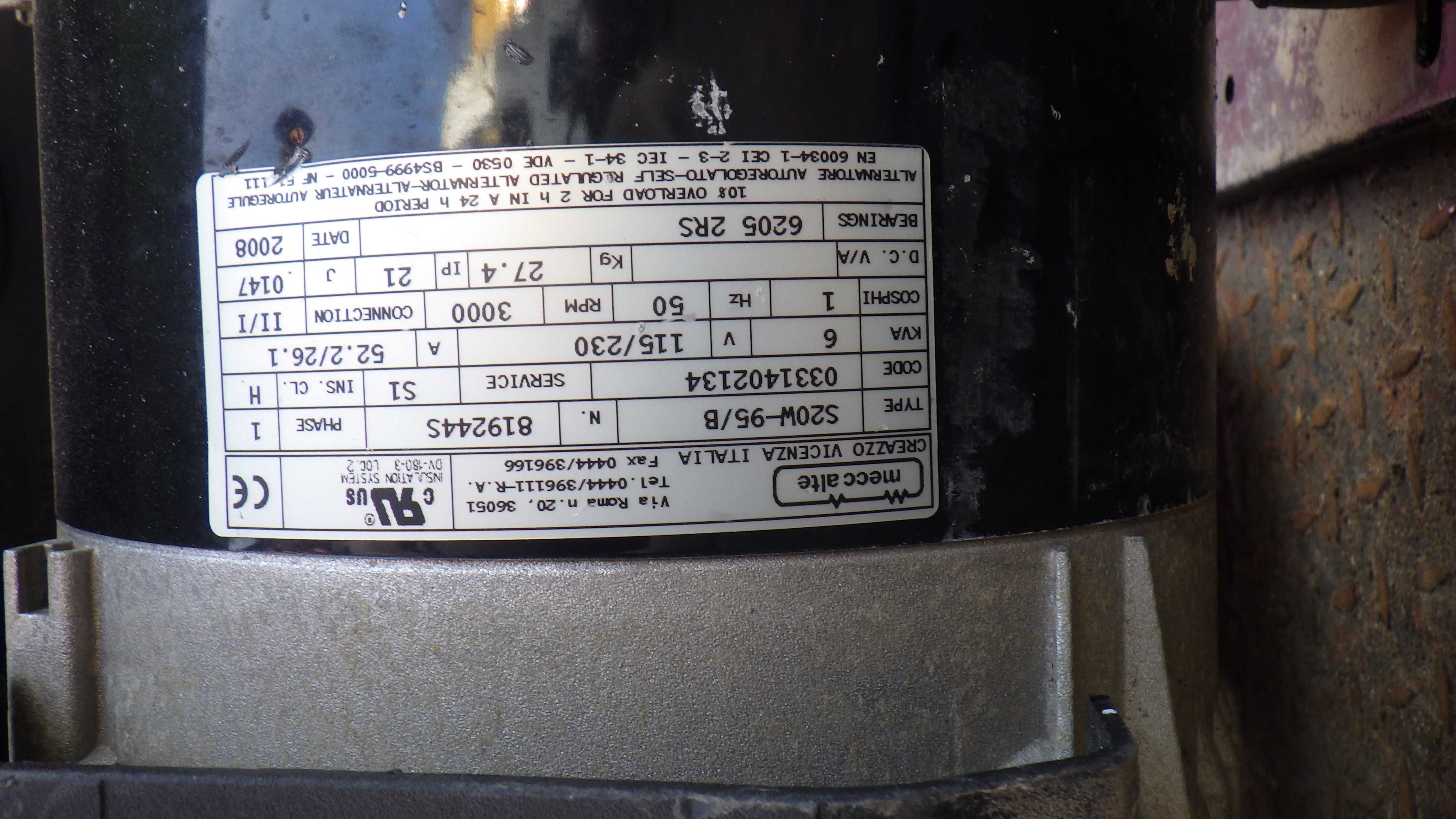 Honda Przemyslowy Duzy Mocny Agregat Generator Prądotwórczy