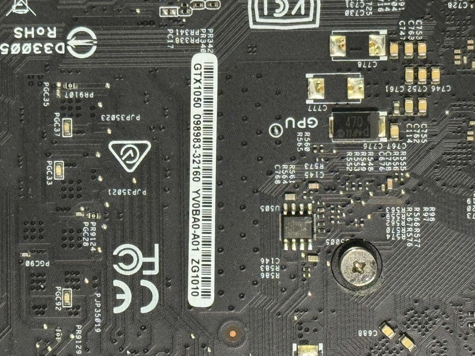 Nvidia GTX 1050 2GB | Акуратний стан | Не перегрівається