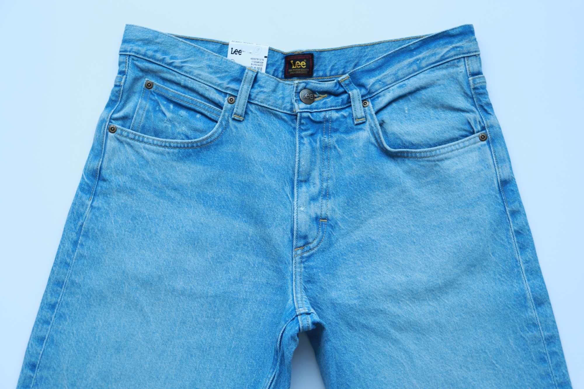 LEE OSCAR W32 L32 męskie spodnie jeansy relaxed tapered nowe okazja
