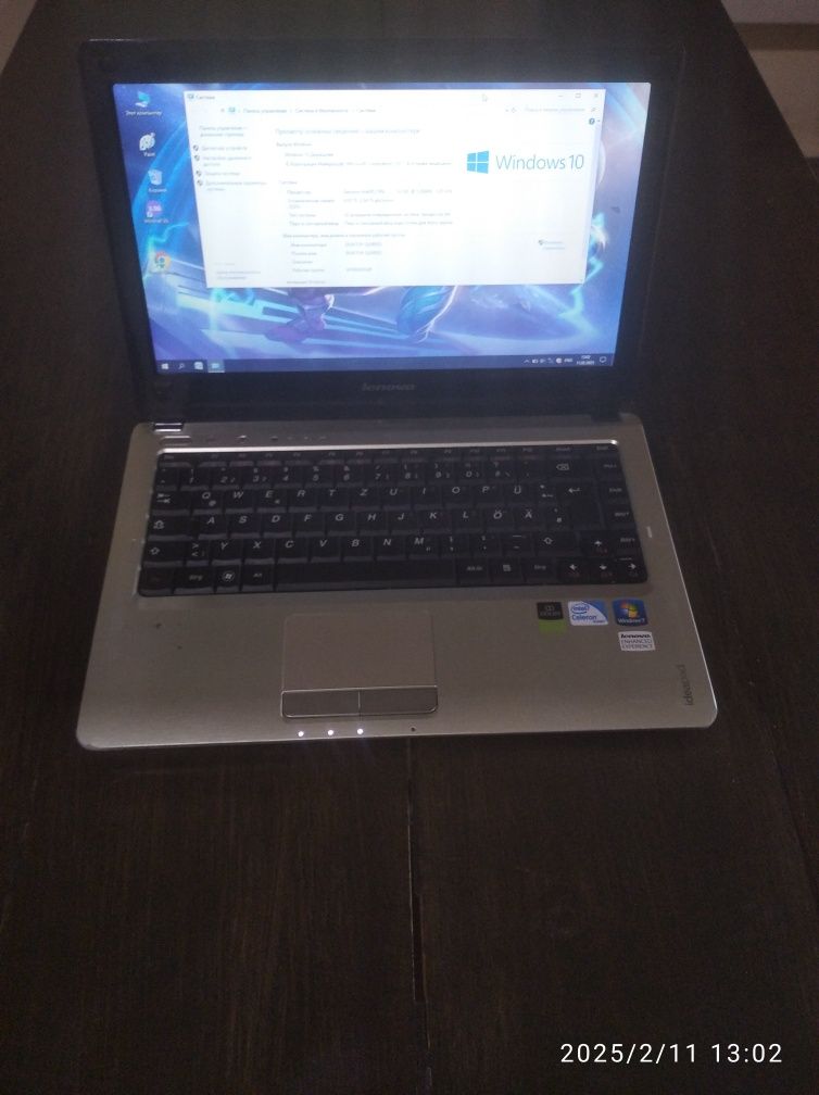 Ноутбук Lenovo Ideapad U350 (13,3"/celeron u2300/4 gb ram/