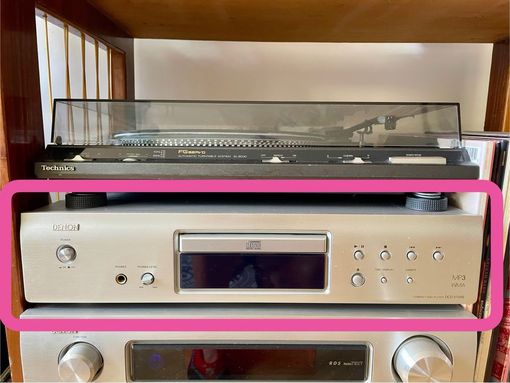 Denon DCD-510AE – CD player, MP3/WMA + analog/digital Out SUPER DŹWIĘK