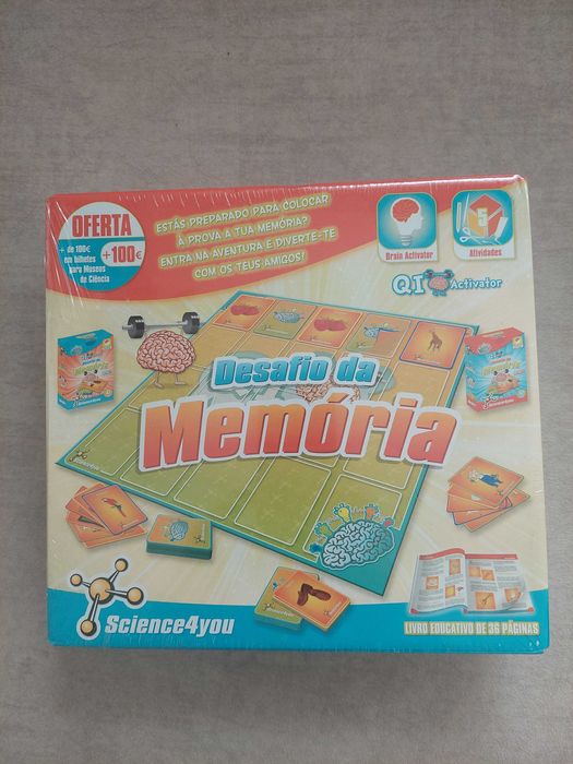 Jogo desafio da memória Science4you