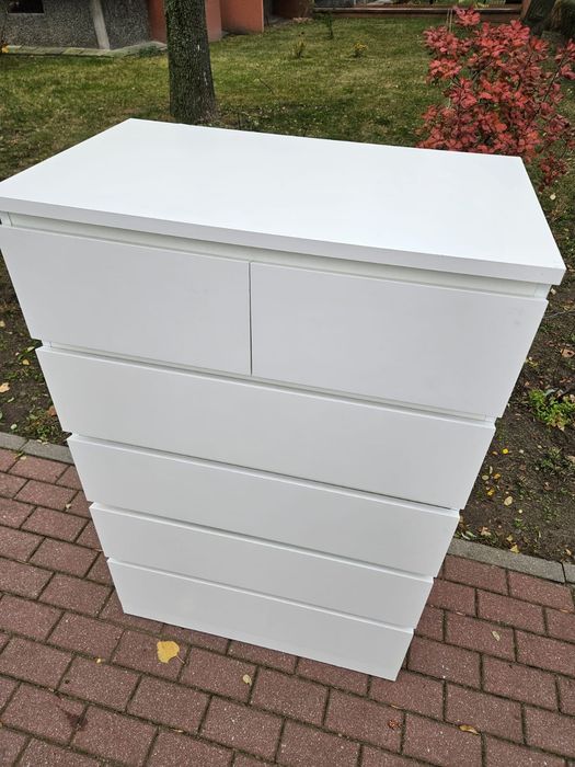 Komoda ikea malm 6 szuflad - Darmowa Dostawa - Warszawa
