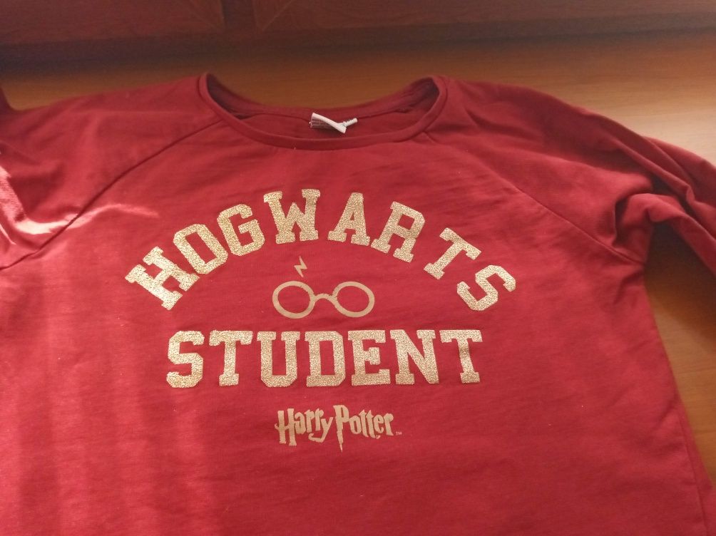 152 Bluza dziewczęca bordo Harry Potter Hogwart Student Smyk Cool Club