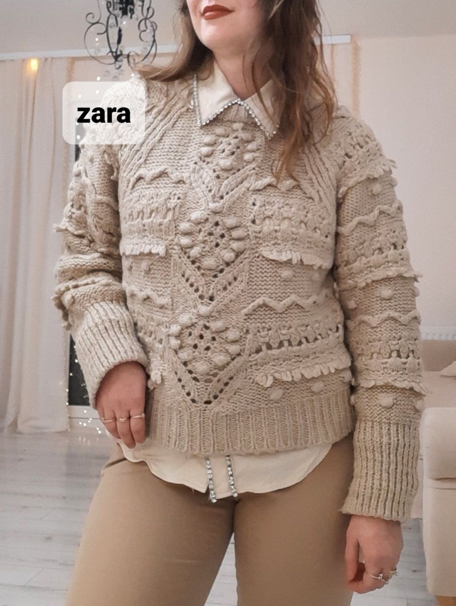 Sweterek zara cieplutki