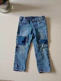 H&M dziecięce spodnie jeans r 92 pas 48-52cm