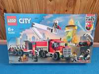Конструктор LEGO City Fire Пожежний командний пункт 380 деталей