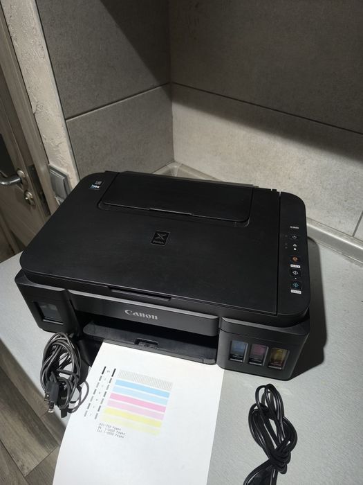 Продам новий принтер Canon G2400 кольоровий зі сканером, заправлений