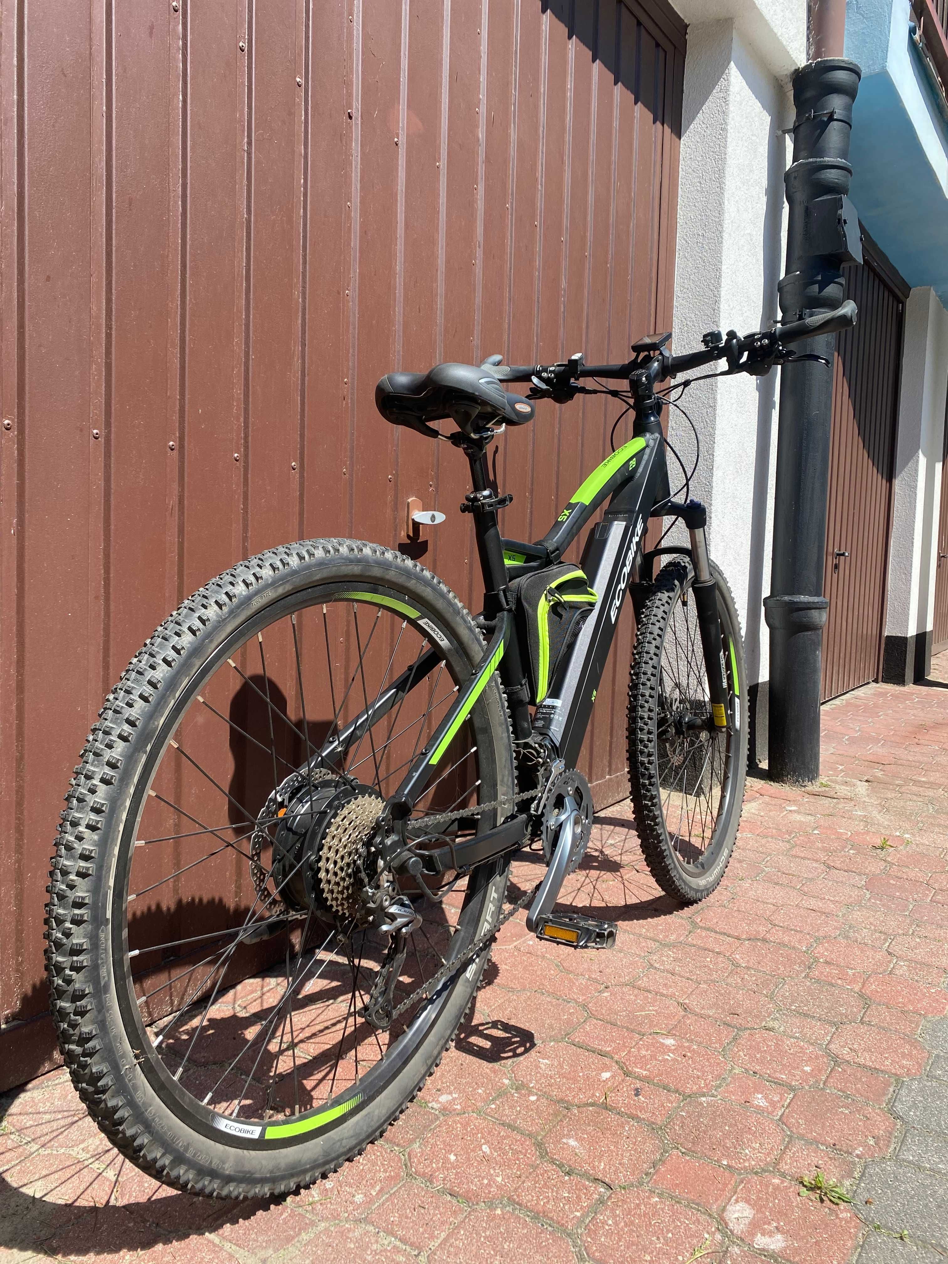ELEKTRYK rower ze wspomaganiem ECOBIKE X5 jak nowy