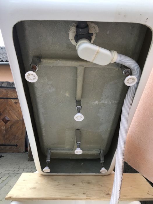 Ванна з переливом 165 см (00118) ванна акрилова