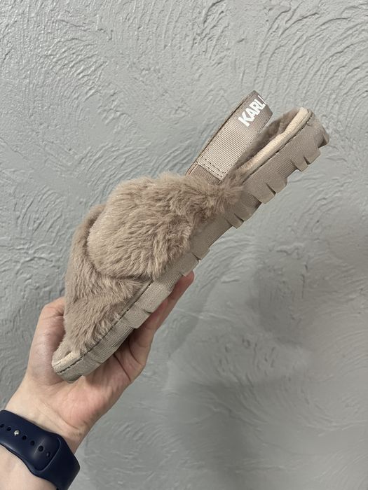 Шльопанці/сандалі жіночі Karl Lagerfeld Pudra|Оригінал(24.0;24.5-25.0)