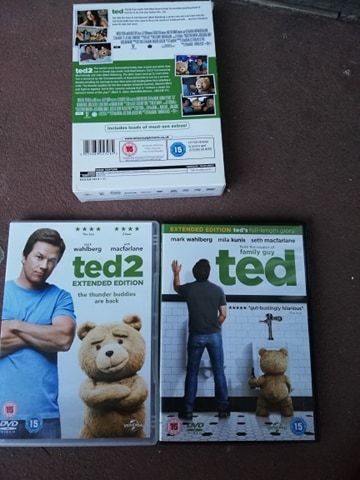 Pack edição especial Ted + Ted 2 em dvd (portes grátis)