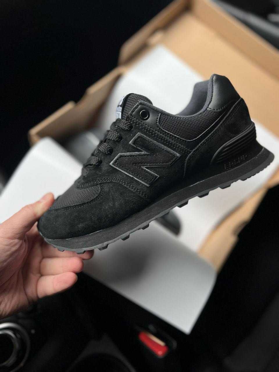 Кросівки Жіночі New Balance 574 Black & White/Gray & Black,кросовки