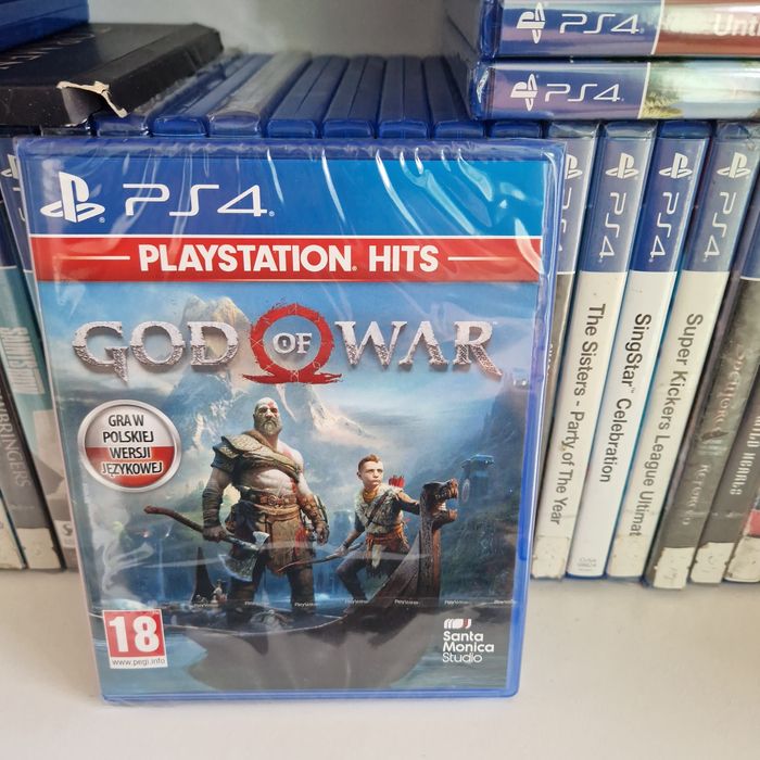God of war PL nowa folia ps4 ps5 PlayStation 4 5