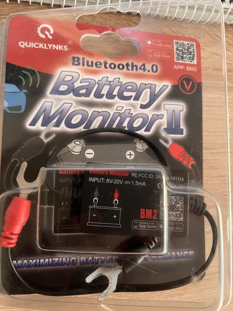 Батарейний монітор 12 вольт volt bluetooth