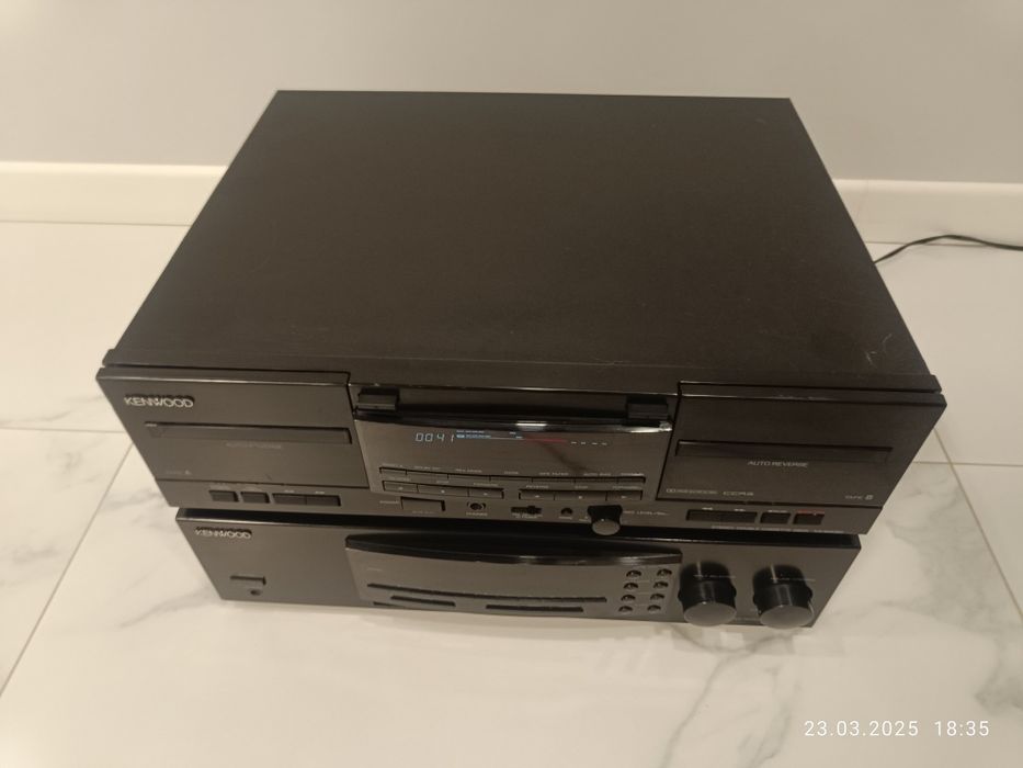 Kenwood kx w4080 KR A2080 wzmacniacz kaseta