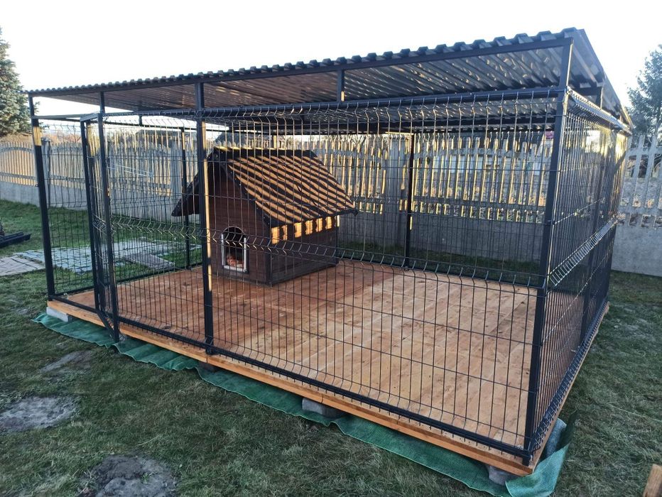Kojec dla psa 3x2m , zagroda, boks. Panel3D