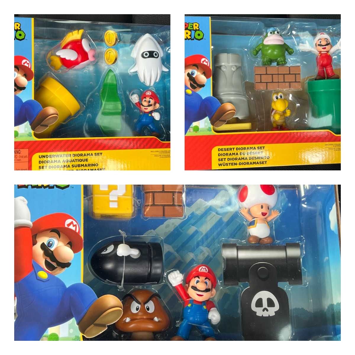 Figurki Super Mario - licencjonowane - Nintendo Switch - NOWE