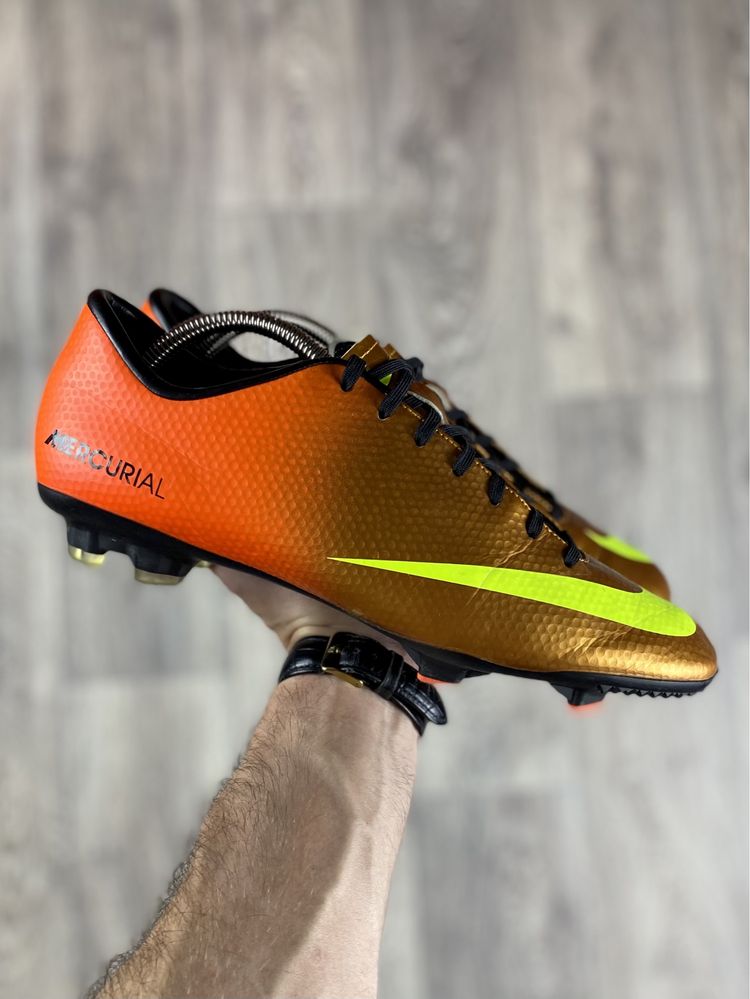 Nike mercurial копы сороконожки бутсы 44 размер футбольные оригинал