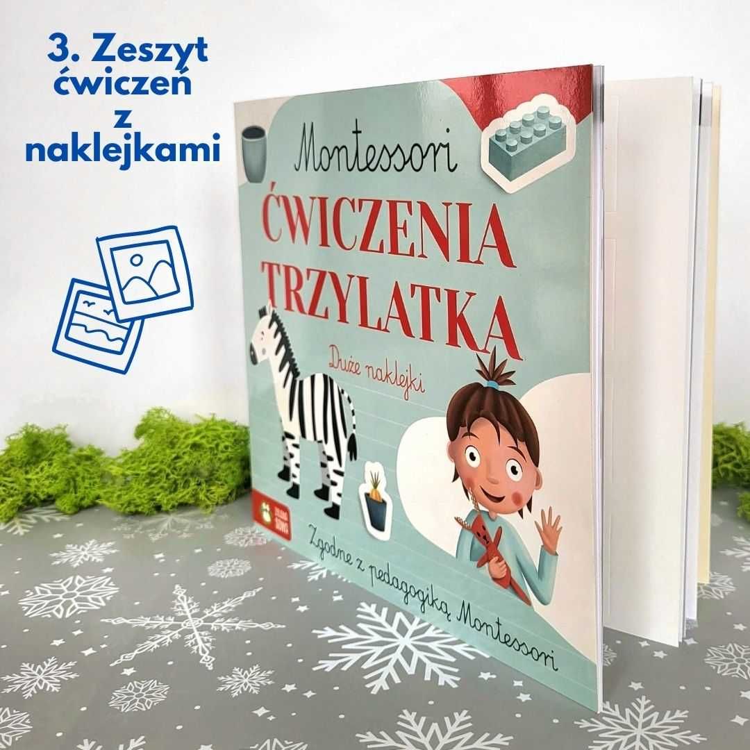 Zestaw prezentowy MONTESSORI dla chłopca 3+ na Święta urodziny