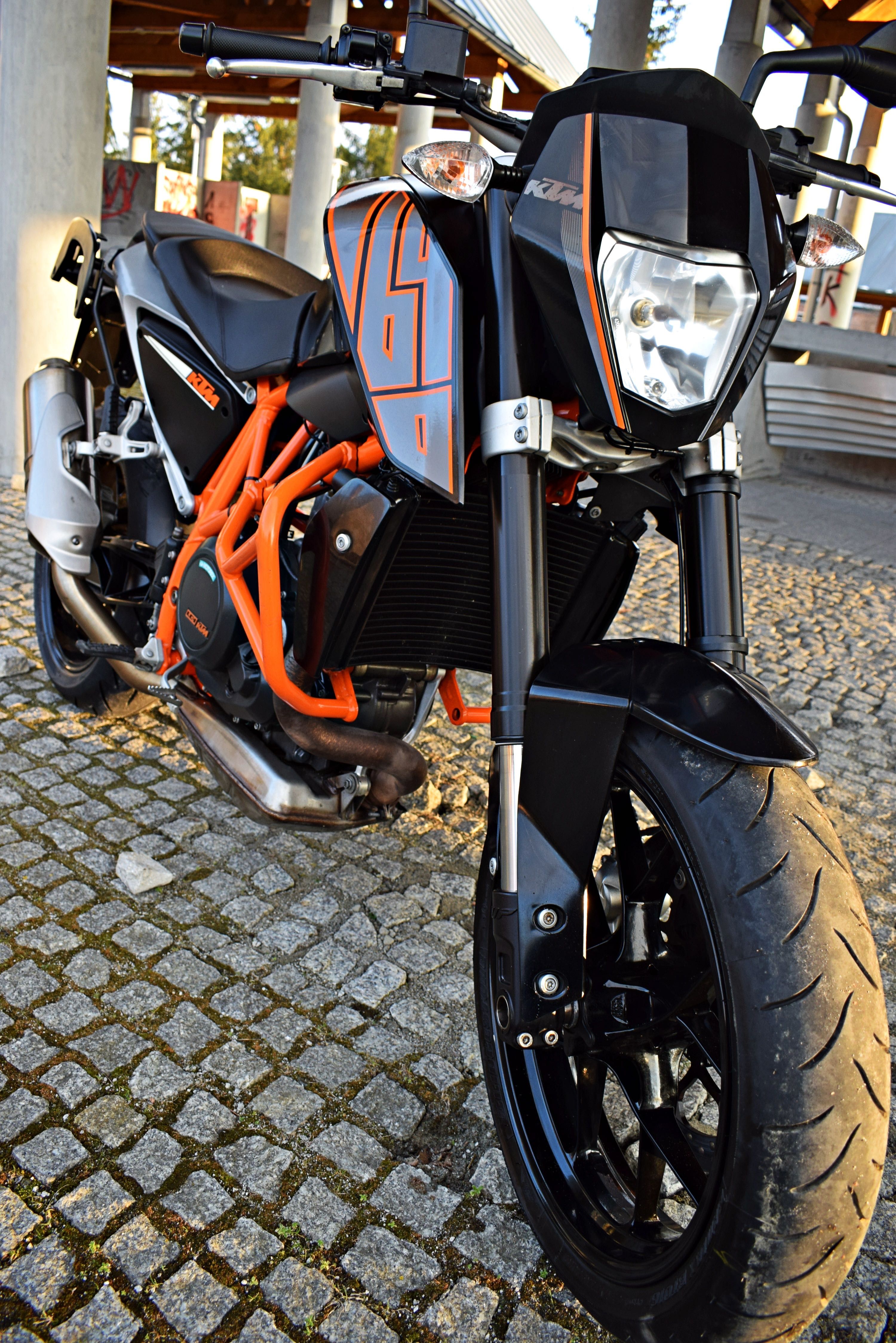 prawo jazdy A2 - KTM Duke 690 CAŁY W ORYGINALE +Nowe OPONY ks.serw+TUV