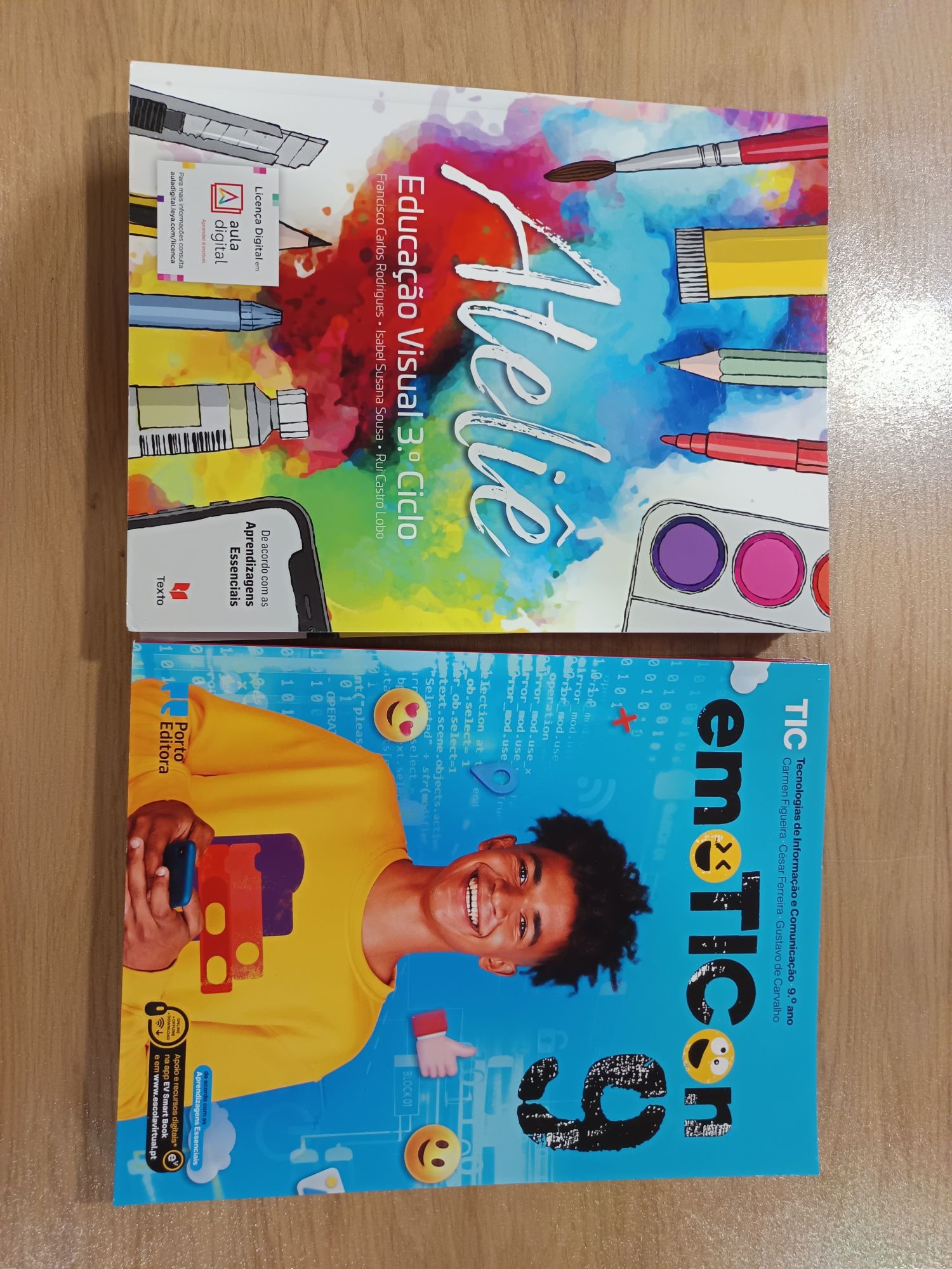 Livros escolares 9 ano