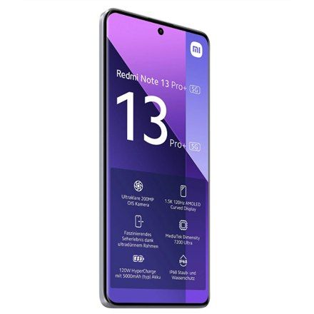 Xiaomi Note 13 Pro+ w kolorze Aurora Purple, 6.67"