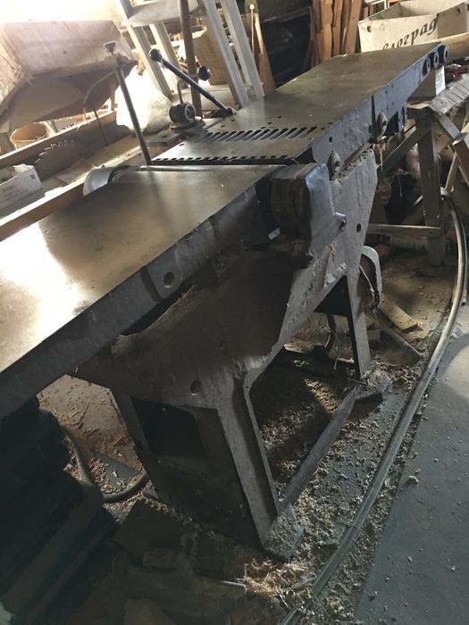 Фуговочный станок по дереву столярный ссср чугун фуговальный