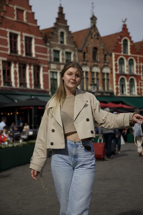 Trench coat short zara