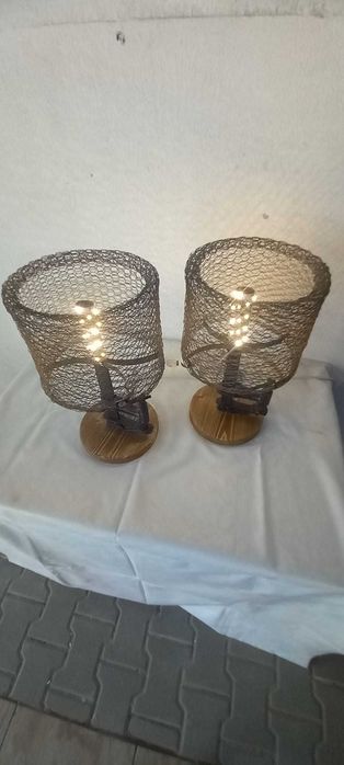 Conjunto de candeeiros personalizados