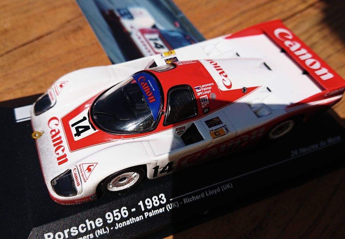 Miniatura Porsche 956,  epoca 1983 24 le mans