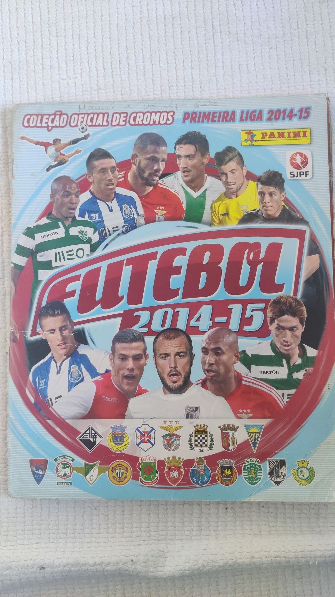 Cadernetas futebol liga portuguesa