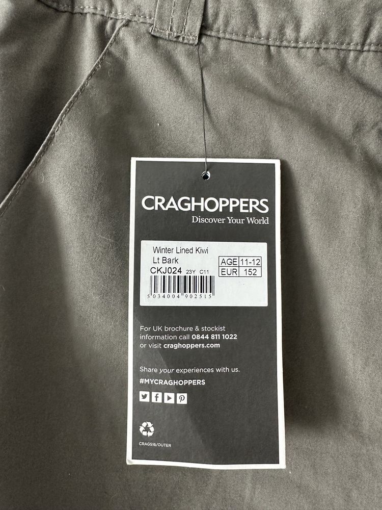 CRAGHOPPERS новые оригинальные подростковые штаны