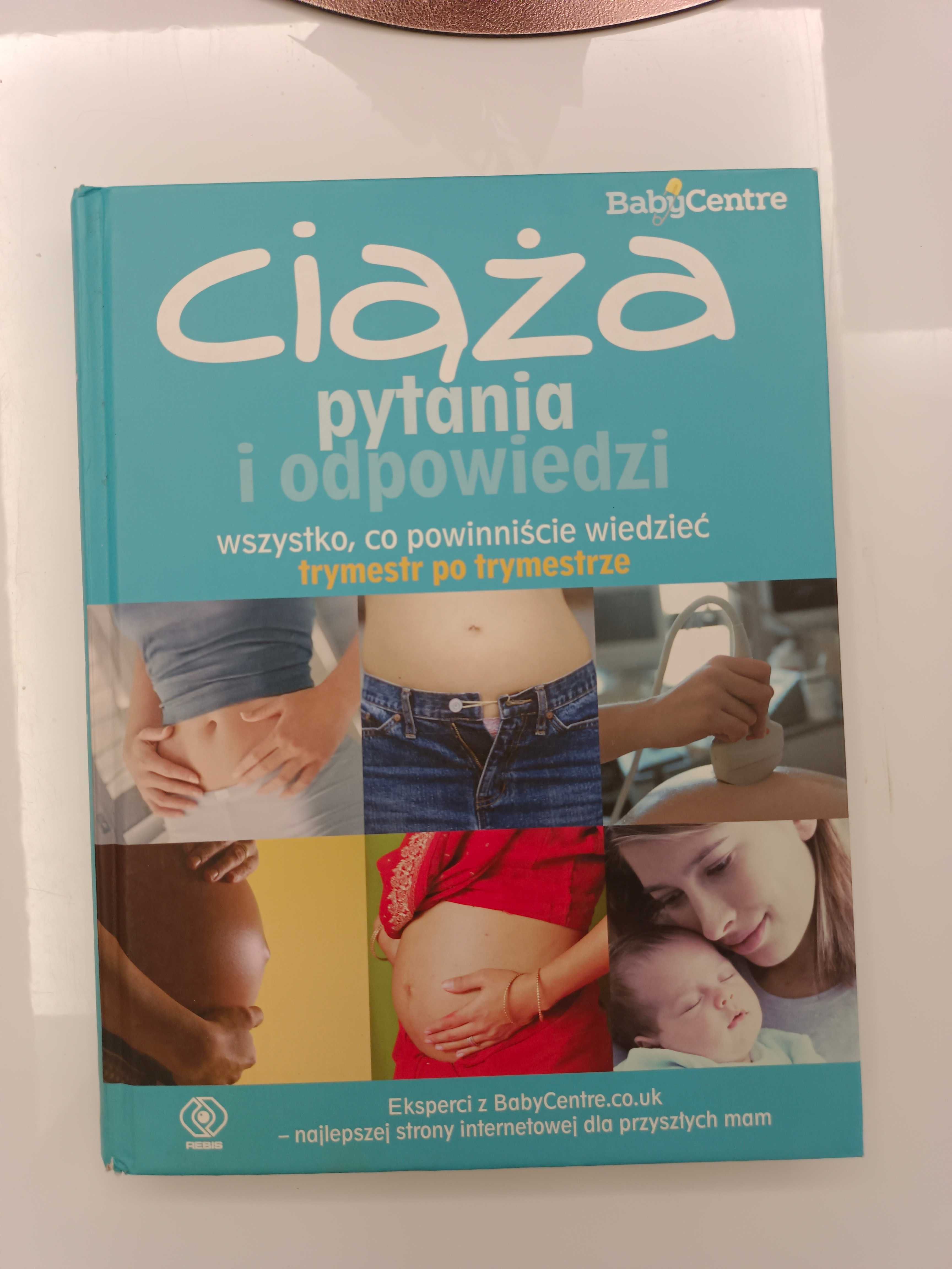 Książka Baby Center "Ciąża pytania i odpowiedzi" w twardej oprawie