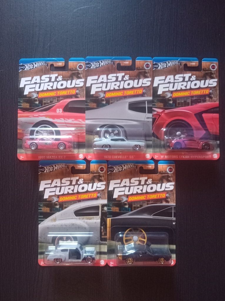 Set HotWheels Dominic Toretto