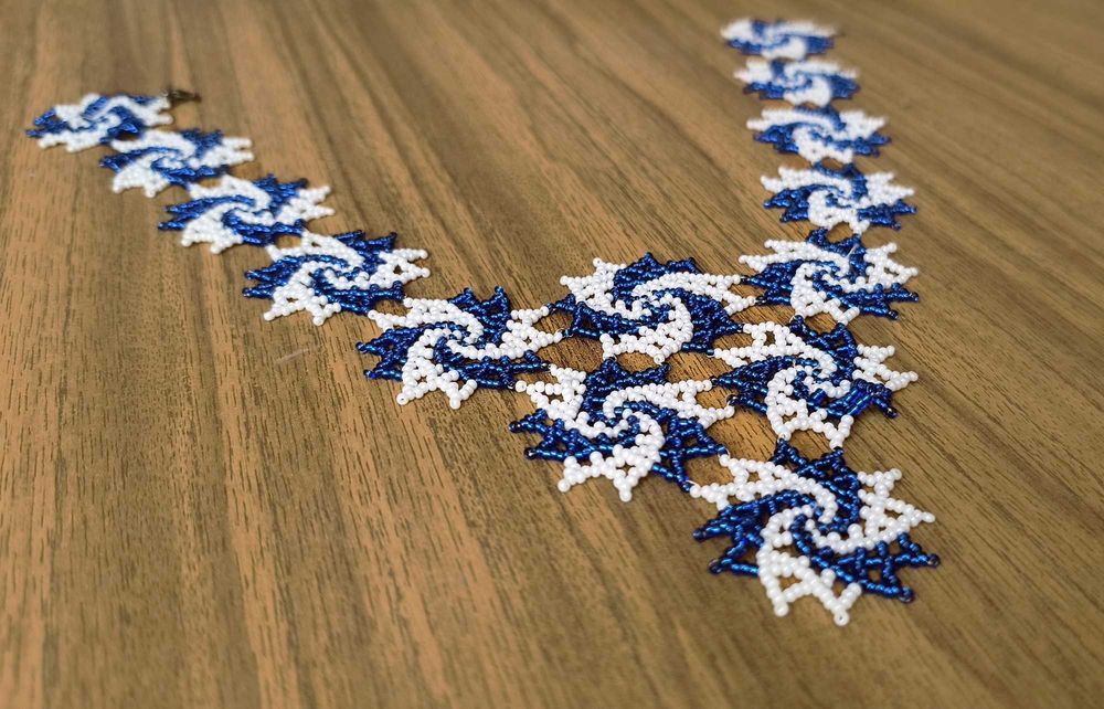 Намисто з бісеру ручної роботи від майстрині