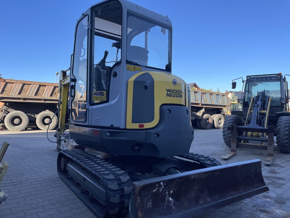 Minikoparka Wacker Neuson EZ38 1100 mtg, sprowadzona