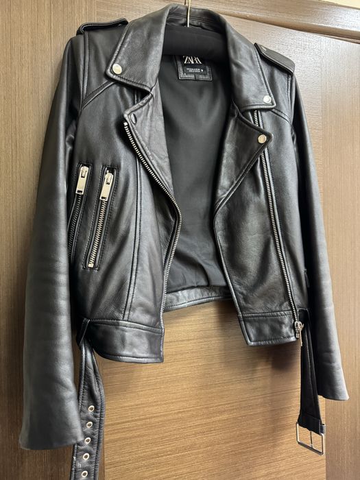 Косуха шкіряна ZARA