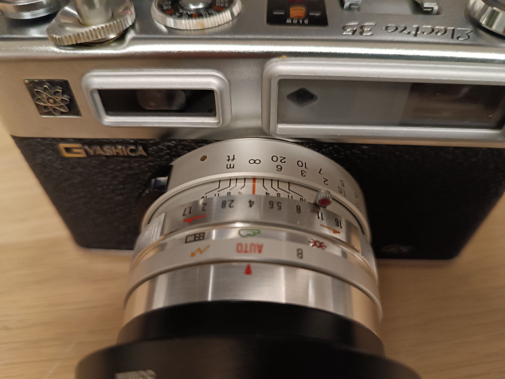 Yashica Electro 35 GS : Rangefinder Máquina Fotografica