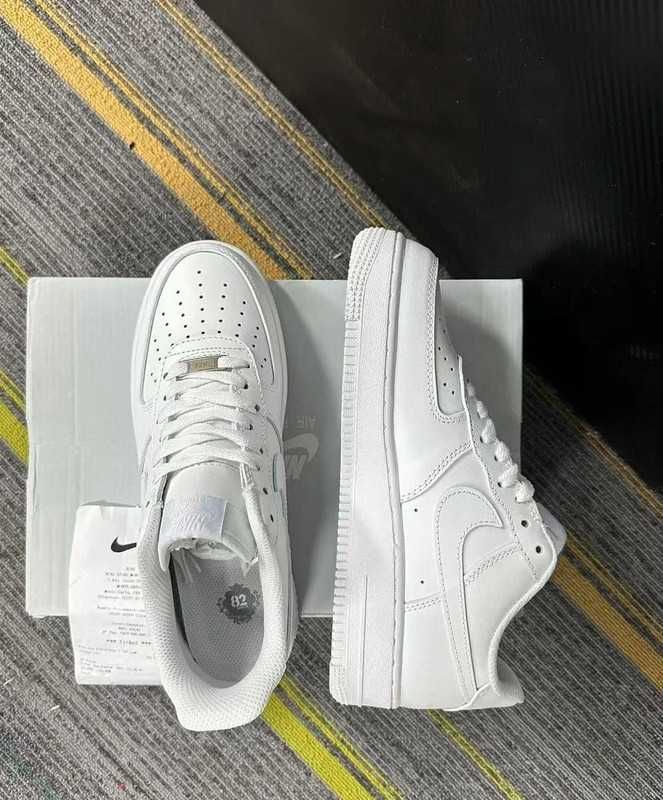 Buty Nike Air Force 1 Biały Damskie i Meskie Rozmiar.36