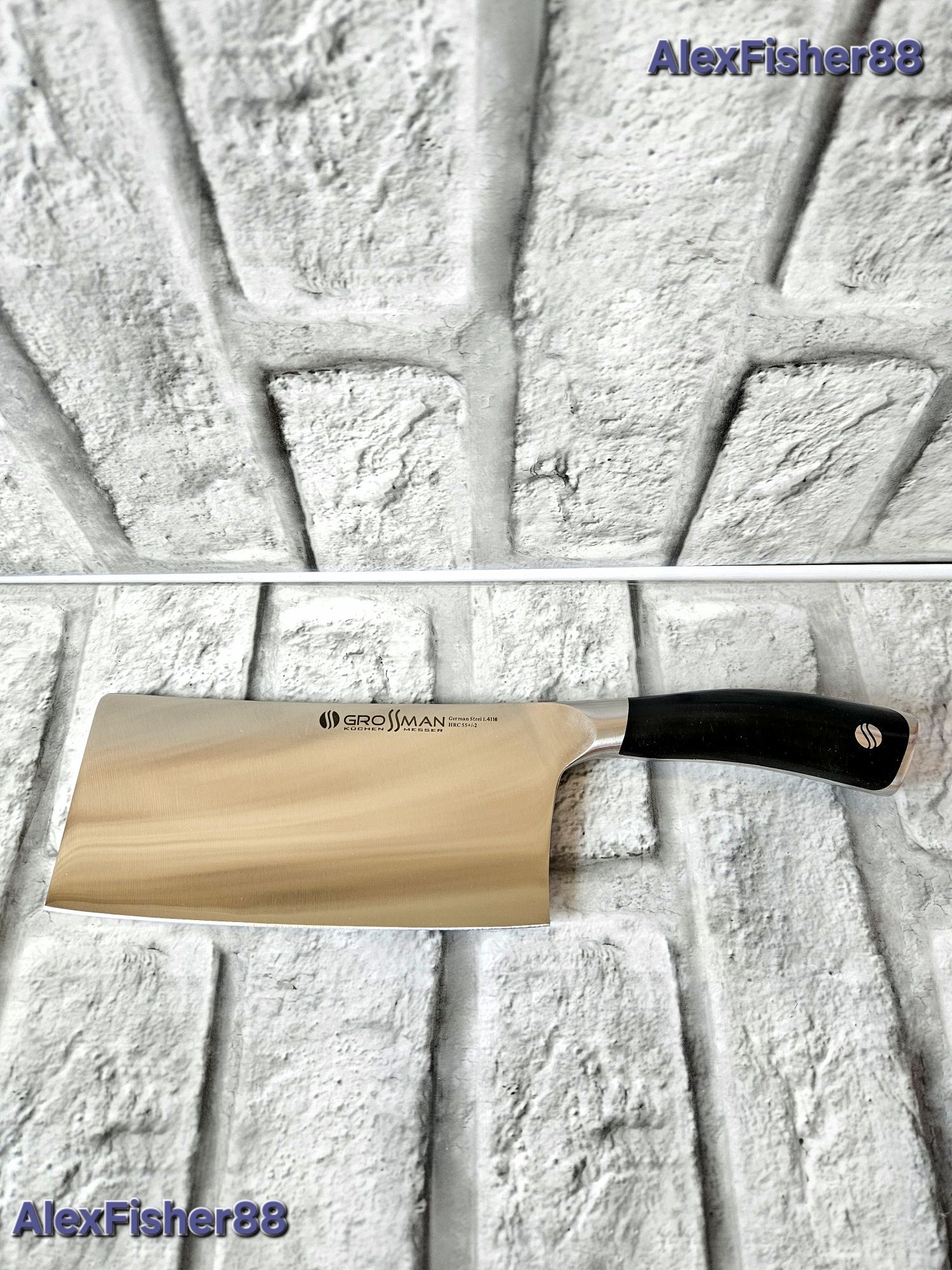 Нож кухонный Кливер Grossman 102 PF