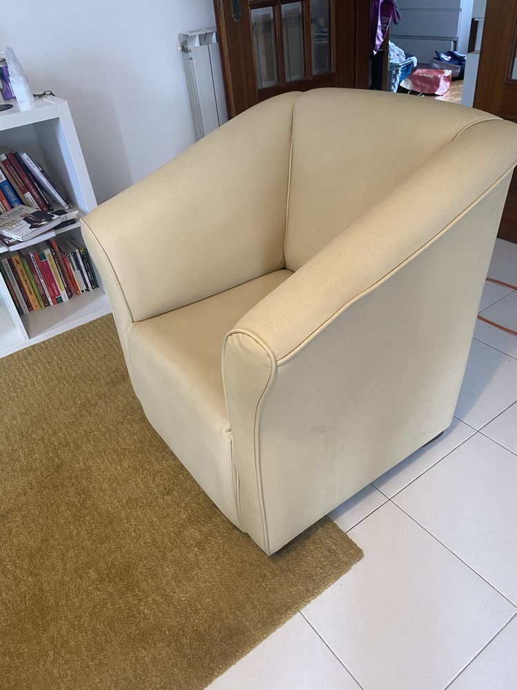 Poltrona ou sofa de 1 lugar