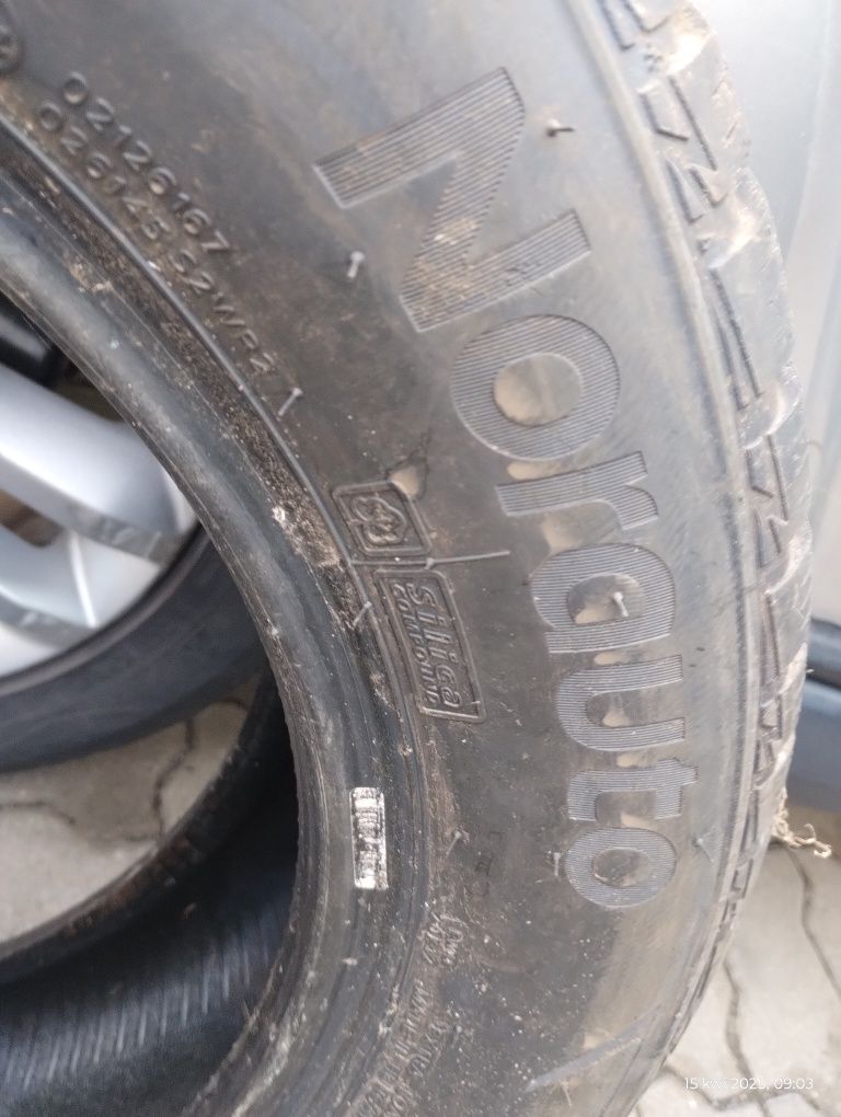2- 4  szt opon 205/60r16 ,bieżnik ok 6mm