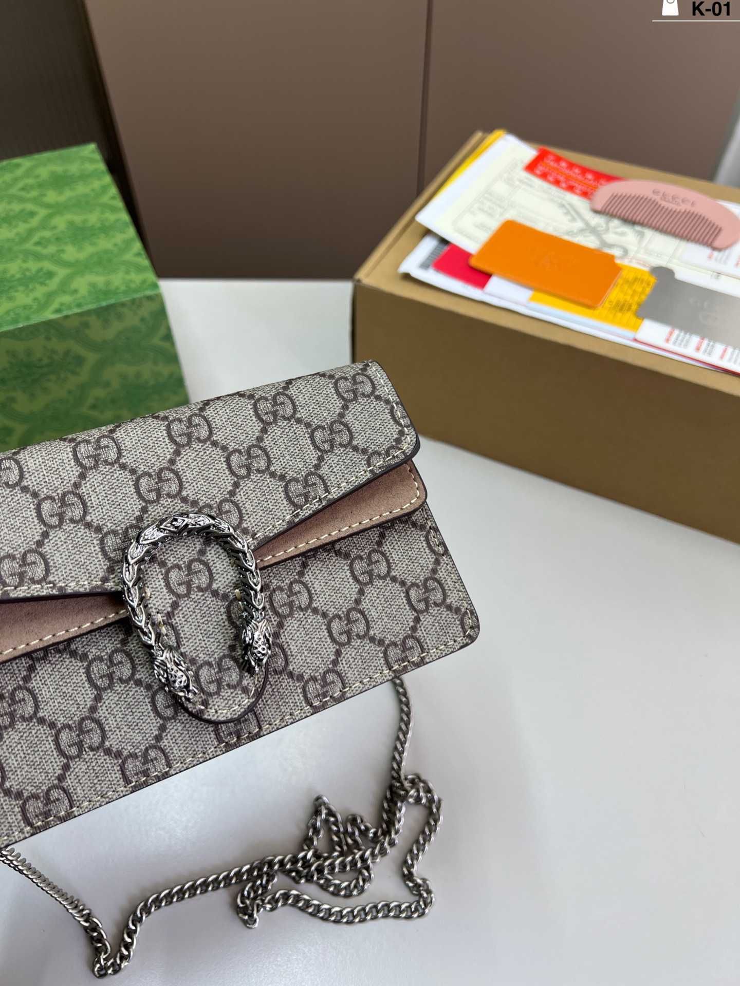 2 GUCCI Dionysus Torba, torebka Rozmiar 18x10