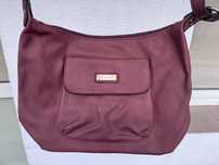 Torebka Pierre Cardin burgundowa
