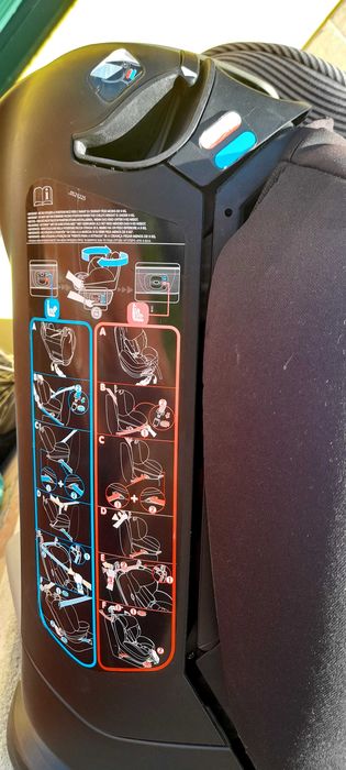 Cadeira auto e papá